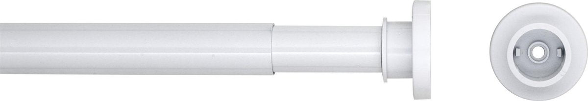 Tile de rideau de douche en peau de phoque SealSkin Telescopic 80-130 cm Blanc