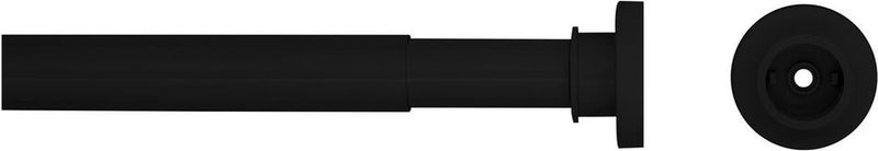 Tile de rideau de douche en peau de phoque SealSkin Télescopique 125-220 cm noir