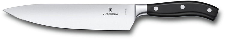 Couteau de chef Victorinox grand maître - 22cm - pompon inox - ergonomique