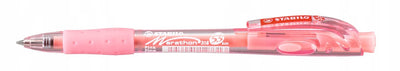 Stylo à bille Stabilo marathon - rose