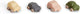 Jouets vikings - coeurs vikings - lot de 4 voitures