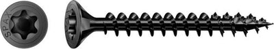 Vis pour panneaux d'aggloméré Spax t-star 4,0x60mm vk torx t20 noir