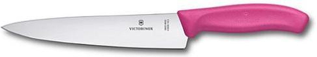 Couteau de chef Victorinox Swiss classic acier inoxydable plastique rose