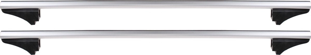 Rack de toit Set Fly Bar 100 kg 124 cm Aluminium Silver