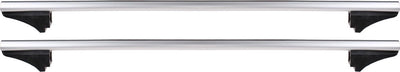 Rack de toit Set Fly Bar 100 kg 124 cm Aluminium Silver