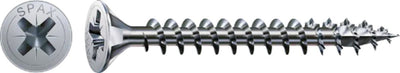Vis universelle Spax, 5 x 40 mm, 360 pcs, filetage total, tête fraisée, empreinte cruciforme z, 4cut, yellox - 8000000288265