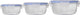 Récipient à ratio actif Luminarc pure box - verre - rond - set-3