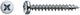 Vis Fadix tête ronde (3,5 x 22 mm)