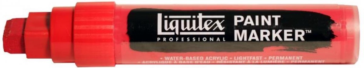 Marqueur peinture Liquitex rouge cadmium profond 15mm
