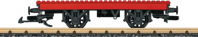 Wagon de chemin de fer Lgb à clipser échelle 1:26 g 26 x 4,5 cm rouge