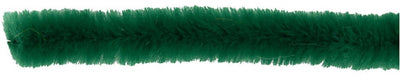 CHENILLE vert foncé 30 cm, 50e.