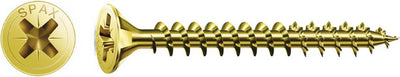 Vis à bois Spax 3,5x25mm - philips z2 - 25 pièces