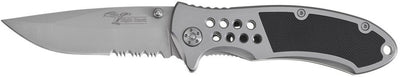 Couteau de poche Homey's homeij nighthawk - 20cm - dentelé - g10