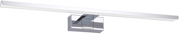 Lampe miroir Eglo conettilla - salle de bain - LED - 60 cm - blanc chromé - lumière blanche orientable