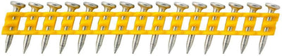 Dewalt dcn8901015 - clous à béton - 15 mm x 2,6 mm - 1005 pièces - pour cloueuse à béton et acier dcn890 - galvanisé