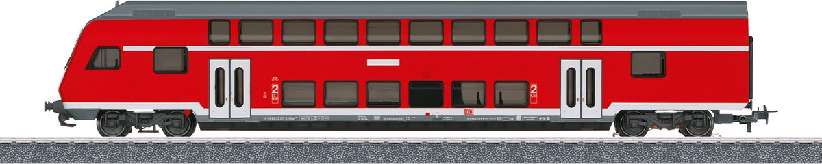 Märklin met en service une voiture-pilote à deux niveaux, 2e classe.