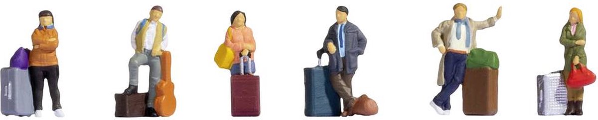 Nor 36217 n figurines de voyageurs, modèle prêt à l'emploi