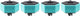 Wolfcraft - accessoires d'établi - 4 supports de pièces antidérapants multifonctionnels pour table de travail - 20 mm - 6892000
