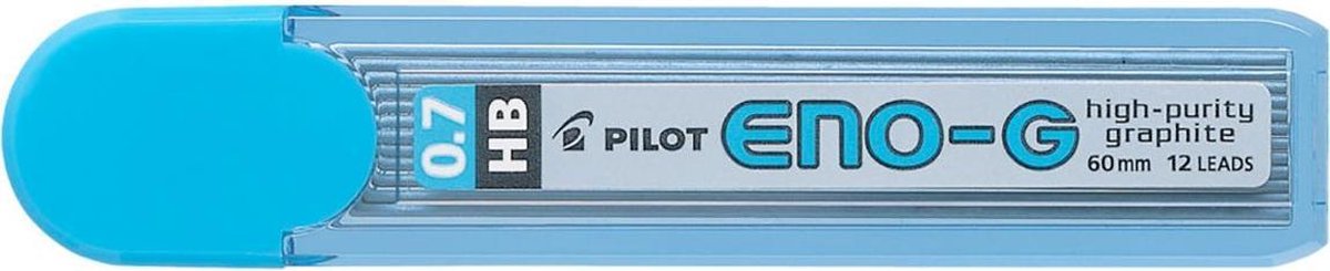 Pilot eno g – recharges de crayon hb 0,7 mm – 12 pièces