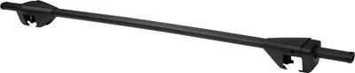 Ensemble de barres de toit Twinny Load Logico - barres de toit en acier - pour voitures avec garde-corps ouvert - verrouillable - homologué TüV-GS - capacité de charge maximale 75 kg