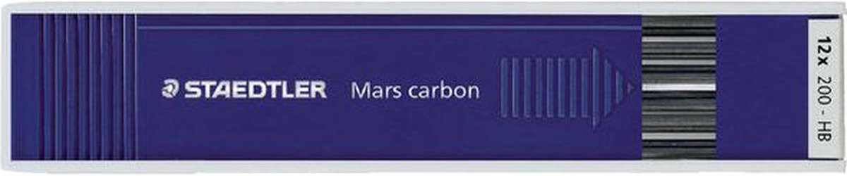 Staedtler mine de crayon mars carbone 2mm hb | 12 pièces