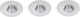 Spot encastrable pour salle de bain Philips LED Philips Dive - 3 lumières - blanc