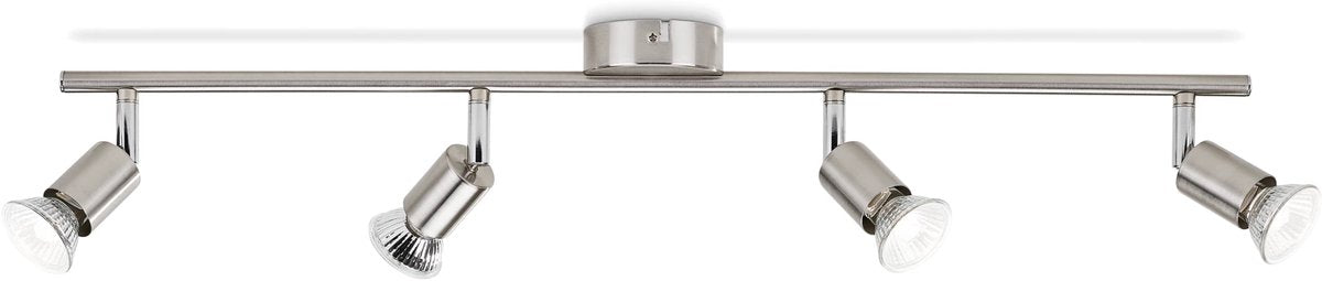 Philips LED Philips Limali spot en saillie - 4 lumières - nickel