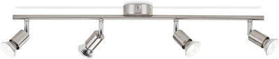 Philips LED Philips Limali spot en saillie - 4 lumières - nickel