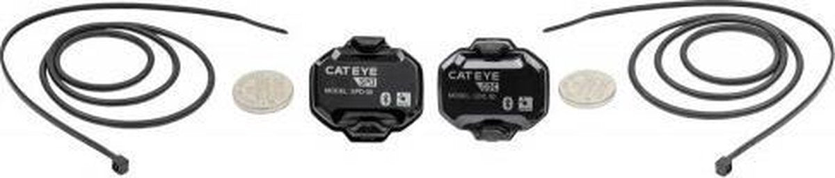 Kit de capteurs Cateye - aimant de cadence de vitesse - noir