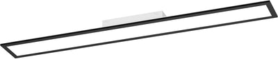 Panneau LED Eglo connect.z eglo moradillo - 119,5 x 14,5 cm - noir - lumière blanche réglable (lumière chaude, neutre et lumière du jour)