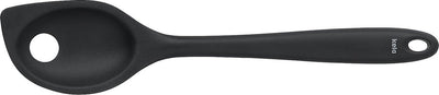 Kela cuillère à mélanger avec trou, silicone, noir - | à Tom