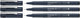 Schneider instruments d'écriture schneider fineliner - pictus - noir - 3 largeurs de trait - s-197593