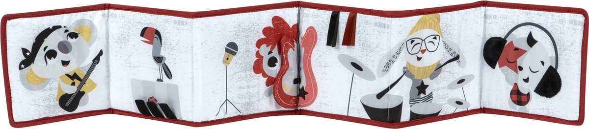 Tiny love - collection rockers - livre recto-verso