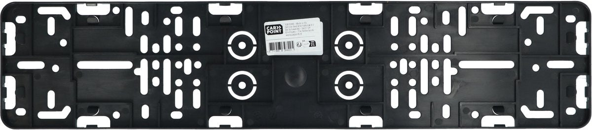 Support de plaque d'immatriculation Carpoint cliquez