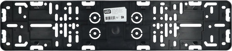 Support de plaque d'immatriculation Carpoint cliquez