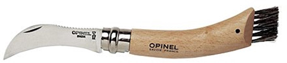 Couteau de poche champignon Opinel - bois de hêtre