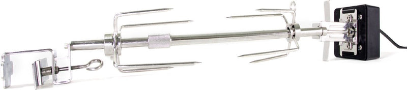 Grizzy grills grizzly grills - rôtissoire - rôtissoire - broche universelle pour BBQ kamado (ø 45-58 cm)