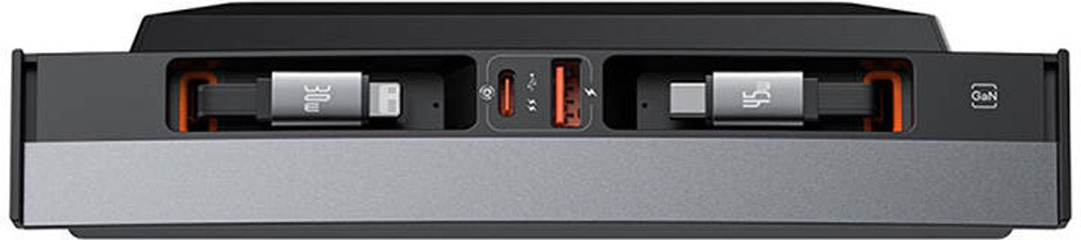 Baseus hub USB-C to Lightning to Tesla adapter with multifunctional cable