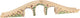 Bigjigs Bridge en bois avec 3 arches