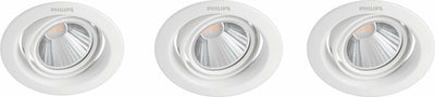 Spot encastrable Philips LED Philips Pomeron - 3 lumières - 7W