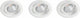 Spot encastrable Philips LED Philips Pomeron - 3 lumières - 7W