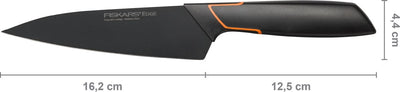 Couteau de chef Fiskars edge - couteau de cuisine - acier inoxydable japonais - 15 cm