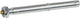 Xlc bs-x128 - mono s duo s - axe avec écrou - argent