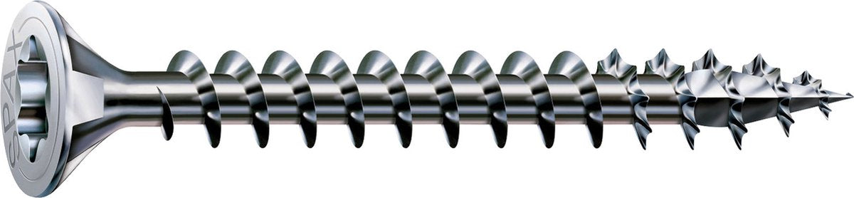 Vis universelle Spax, 3,5 x 25 mm, 360 pièces, entièrement filetée, tête fraisée, t-star plus t20, 4cut, wirox - 8000000287121