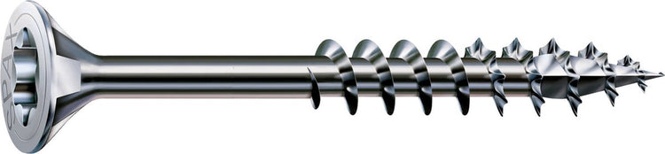 Vis universelle Spax, 6 x 60 mm, 90 pièces, filetage partiel, tête fraisée, t-star plus t30, 4cut, wirox - 8000000277047