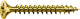 Vis universelle Spax, 5 x 30 mm, 180 pcs, filetage complet, tête fraisée, empreinte cruciforme z, 4cut, yellox - 8000000288340