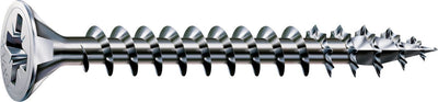 Vis universelle Spax, 4 x 45 mm, 180 pièces, filetage complet, tête fraisée, tête cruciforme z2, 4cut, wirox - 8000000287602