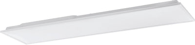 Plafonnier intelligent Eglo connect.z herrora-z - 120 cm - blanc - lumière blanche orientable - dimmable - zigbee