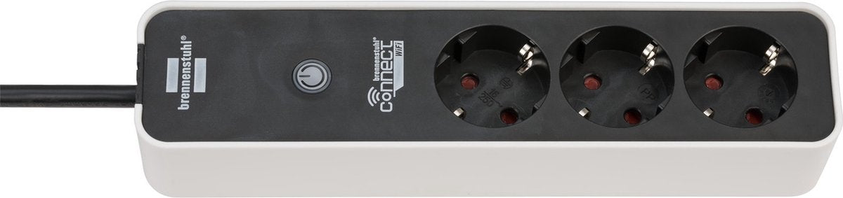Brennenstuhl WiFi Socket 3 Entrées