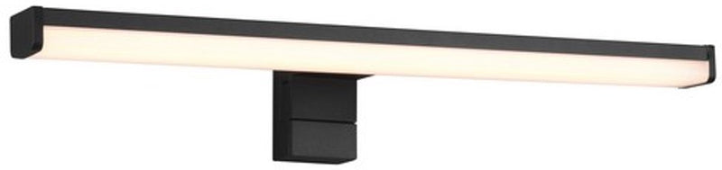 Trio lino - applique - noir mat - incl. 1x SMD 7,4 W - montage mural - éclairage de salle de bain